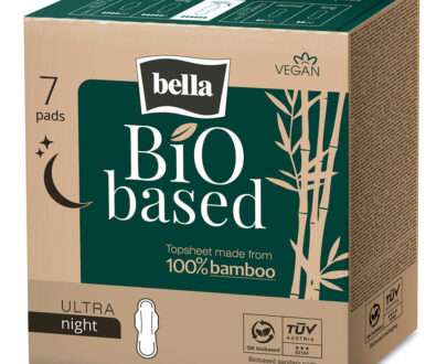 BELLA Bio Based Night Ultratenké hygienické vložky s krídelkami nočné 7 ks