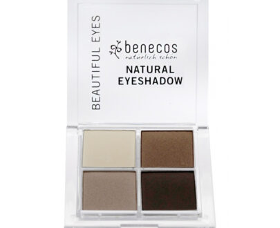 BENECOS Očné tiene 4paletka Coffee & cream BIO 8 g