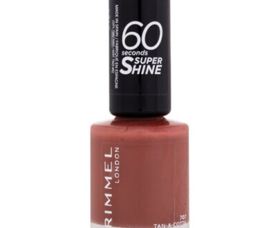 RIMMEL LONDON 60 Seconds Lak na nechty 707 Tan-A-Cotta 8 ml