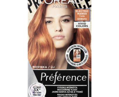 L'ORÉAL PARIS Préférence Vivid Colors permanentná farba vlasov 7.434 Shibuya 150 ml