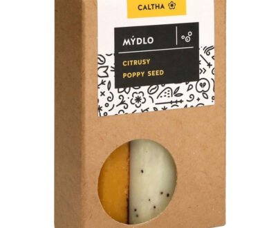 CALTHA Tuhé mydlo Citrusové s poppy seed 100 g