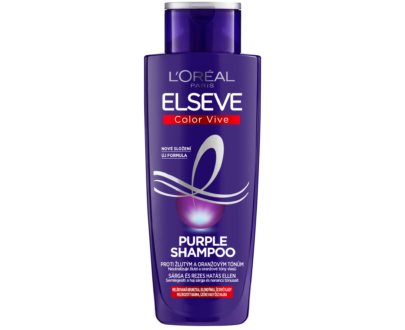 L'ORÉAL PARIS ELSEVE Purple Shampoo pre melírované blond a strieborné vlasy 200 ml
