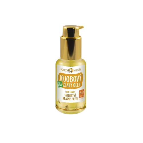 PURITY VISION Bio Zlatý Jojobový olej - Fair Trade 45 ml PURITY VISION Bio Zlatý Jojobový olej - Fair Trade 45 ml