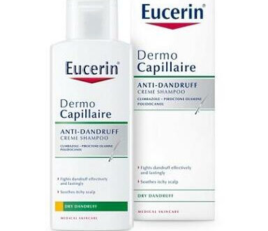 EUCERIN DermoCapillaire Šampón proti suchým lupinám 250 ml