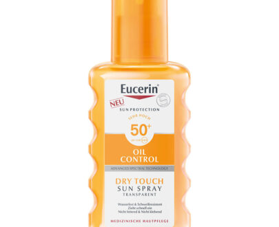 EUCERIN Dry Touch Oil Control Transparentný sprej SPF 50 200 ml