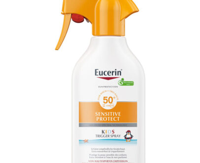 EUCERIN Sun Detský sprej na opaľovanie Sensitive ProtectSPF 50+ 250 ml