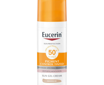 EUCERIN Sun Pigment Control Tinted Emulzia na opaľovanie na tvár SPF50+ medium 50 ml