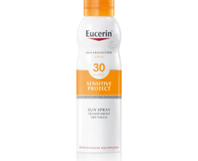 EUCERIN Sun Dry Touche Transparentný sprej na opaľovanie SPF 30 200 ml