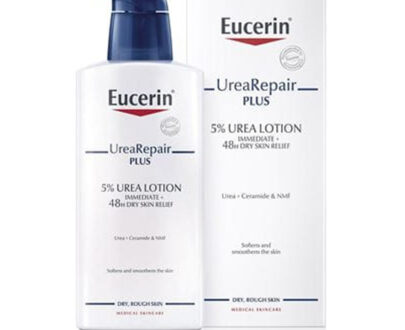 EUCERIN UreaRepair PLUS Telové mlieko 5% Urea 400 ml