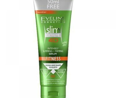 EVELINE Slim EXTREME 4D Fitness Intenzívne zoštíhľujúce a spevňujúce sérum s chladivým efektom 250 ml