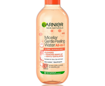 GARNIER Skin Naturals Micelárna voda s peelingovým efektom All-in-1 400 ml