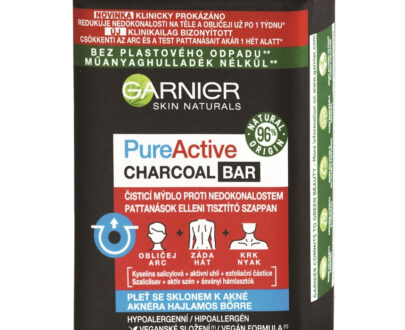 GARNIER Skin Naturals Pure Active Čistiace mydlo Charcoal 100 g