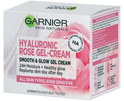GARNIER Skin Naturals Pleťový gél-krém Hyaluronic Rose 50 ml