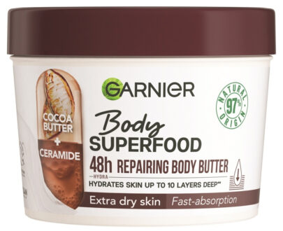GARNIER Body Superfood Telové maslo Cocoa 380 ml