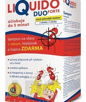 LIQUIDO DUO FORTE proti všiam šampón + zadarmo 200 ml