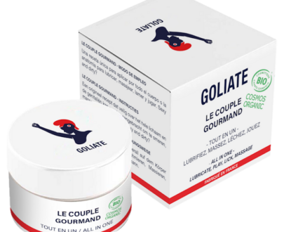 GOLIATE Jedlý masážny a lubrikačný olej 2v1 The Gourmet Couple BIO 50 ml