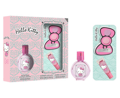 EP LINE Hello Kitty darčekový set EDT 30 ml + lesk na pery + očné tiene