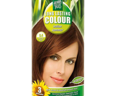 HENNA PLUS Prírodná farba na vlasy 5.4 Indiánske leto 100 ml