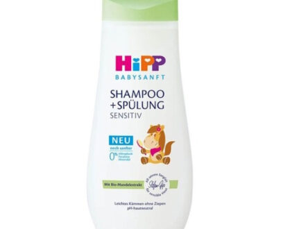 HiPP Babysanft detský šampón s kondicionérom koník 200 ml