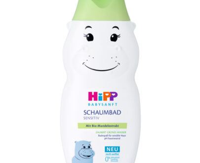 HiPP Babysanft detský kúpeľ hroch 300 ml