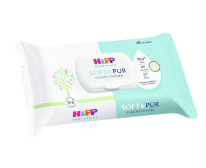 HIPP BabySanft Soft & Pur vlhčené obrúsky 48 kusov