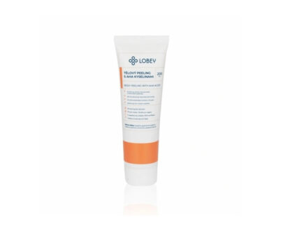 LOBEY Telový peeling s AHA kyselinami 200 ml