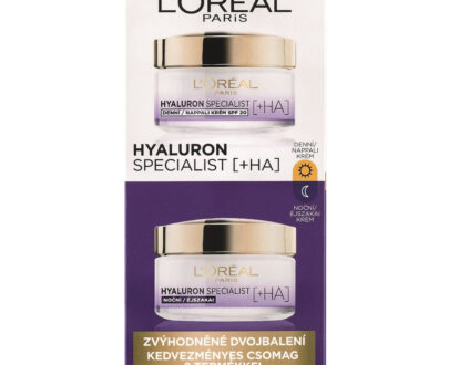 L´ORÉAL Paris Hyaluron Specialist Denný krém 50 ml + Nočný krém 50 ml