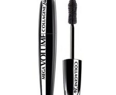 L´Oreal Paris Mascara Mega Volume Collagene 24h Black 9ml (Odstín Black černá)