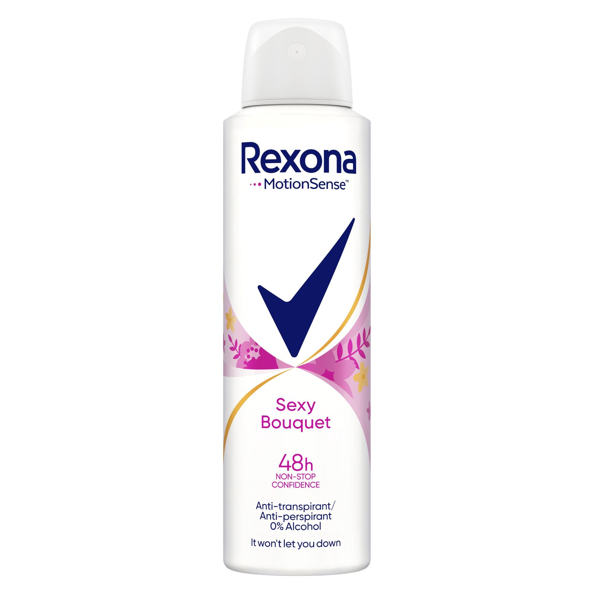 REXONA Sexy bouquet antiperspirant sprej 150 ml REXONA Sexy bouquet antiperspirant sprej 150 ml