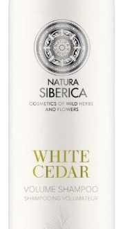 NATURA SIBERICA Šampón pre väčší objem Biely céder 400 ml