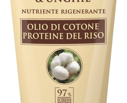ERBORISTICA Krém na ruky a nechty s bavlníkovým olejom a rýžovými proteinmi 75 ml