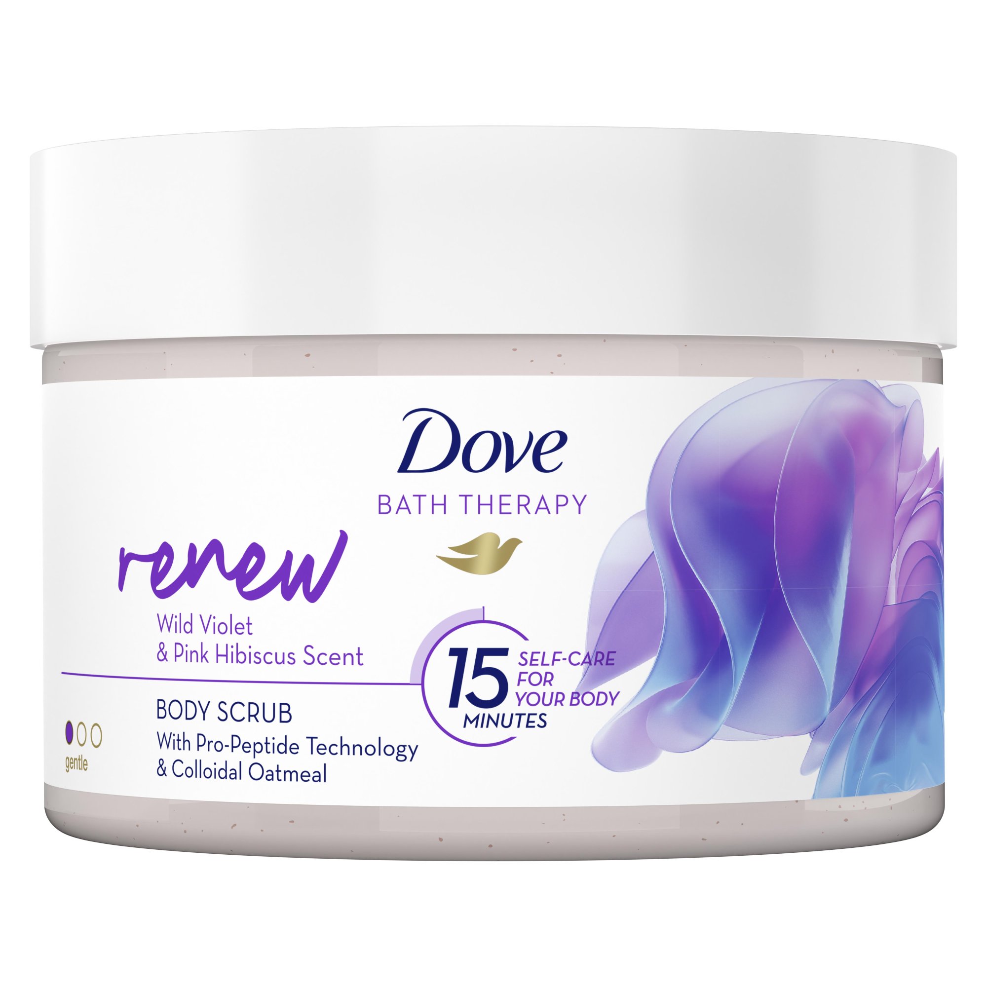 DOVE Bath Therapy Renew telový peeling 295 ml DOVE Bath Therapy Renew telový peeling 295 ml