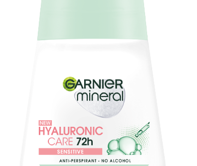 GARNIER Mineral Hyaluronic Ultra Care guľôčkový antiperspirant 50 ml