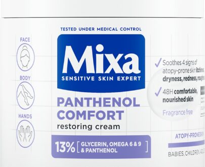 MIXA Panthenol Comfort obnovujúca telová starostlivosť aj na pokožku so sklonom k atopii