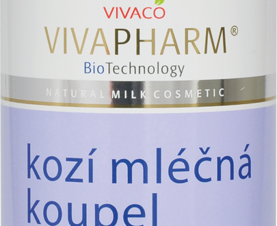 VIVAPHARM Kozie mlieko do kúpeľa s mliečnymi proteínmi