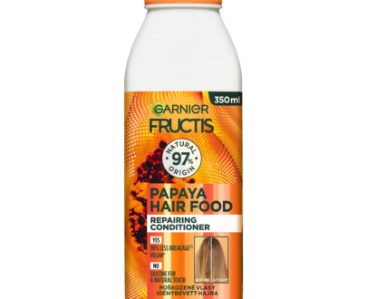 GARNIER Fructis Hair Food Papaya kondicionér na poškodené vlasy 350 ml