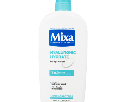 MIXA Hyaluronic Hydrate intenzívne hydratačné telové mlieko na normálnu až suchú pokožku 400 ml