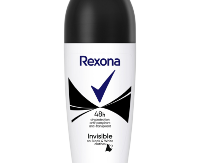 REXONA Guľôčkový dezodorant Invisible Black + White 50 ml