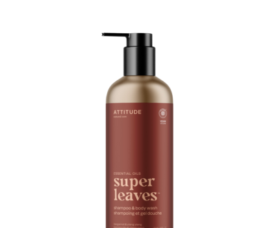ATTITUDE Prírodný šampón & telové mydlo (2 v 1) Super leaves Essentials - Bergamot & Ylang 473 ml
