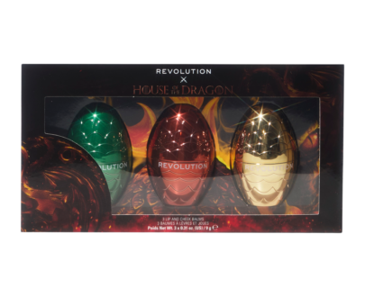 REVOLUTION House of Dragon Dragon Egg Lip and Cheek Balm Set darčeková sada