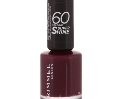RIMMEL LONDON 60 Seconds lak na nehty Super Shine 712 Berry Pop 8 ml