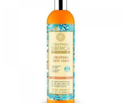 NATURA SIBERICA Rakytníková pena do kúpeľa Intenzívna výživa a hydratácia 600 ml