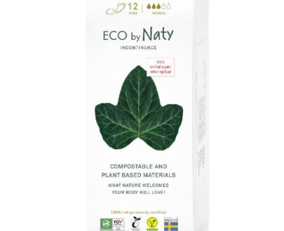 ECO BY NATY Dámske inkontinenčné vložky Normal 12 ks