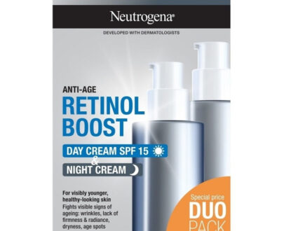 NEUTROGENA Retinol Boost pleťový denný + nočný krém 2 x 50 ml