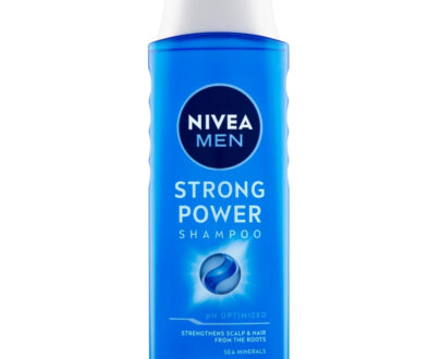 NIVEA MEN šampón pre normálne vlasy Strong Power 400 ml