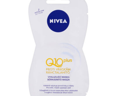 NIVEA Q10 Plus Vyhladzujúca pleťová maska proti vráskam 2 x 7