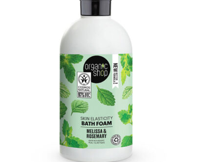 ORGANIC SHOP Kúpeľová pena Melissa a rozmarín 500 ml