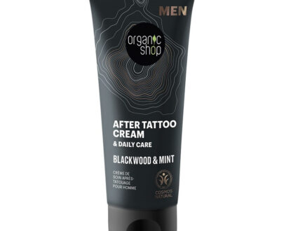 ORGANIC SHOP Krém na starostlivosť o tetovanie Blackwood a mäta 75 ml
