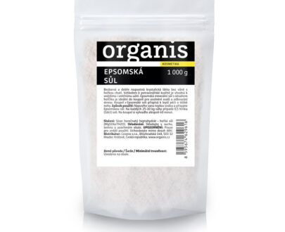 ORGANIS Epsomská soľ 1000 g