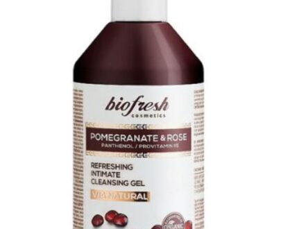 BIOFRESH Osviežujúci intímny gél s panthenolom a B5 Pomegranate & Rose 250 ml